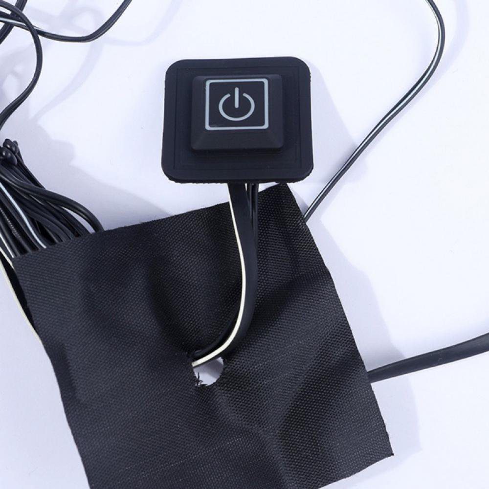 5 In 1 Electric USB Heating Pad Lightweight Portable Three-speed Adjustable USB Heating Pad For Clothes Vests Waists Abdomens Pant