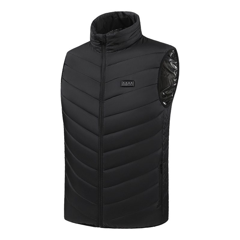 HV-27 Unisex 27 Heating Area Vest 3-Gears Heated Four Controls Jackets USB Electric Thermal Clothing Winter Warm Vest Outdoor Heat Coat Clothing