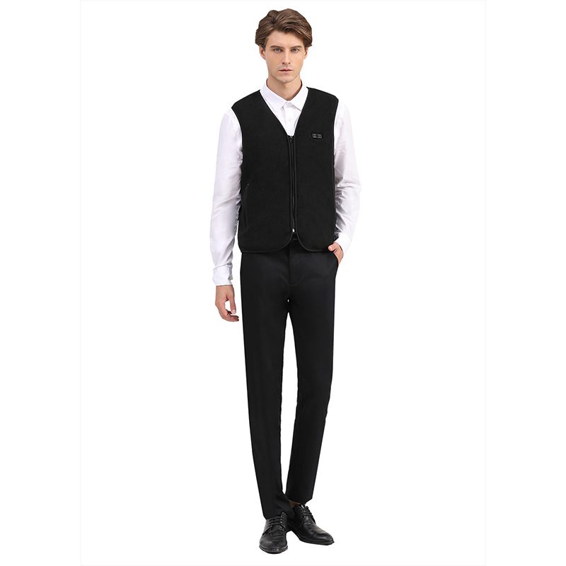 HS-10 10 Areas Smart Heating Vest 3 Gear Temperature USB Charging Winter Warmth Cold-proof Waistcoat for Men Women Elderly People