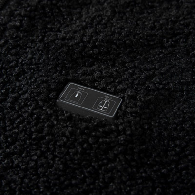 HV-08 Heated Vest 8 Heating Areas USB Charging 3 Gear Temperature Control Plush Windproof Outdoor Winter Warm Clothing
