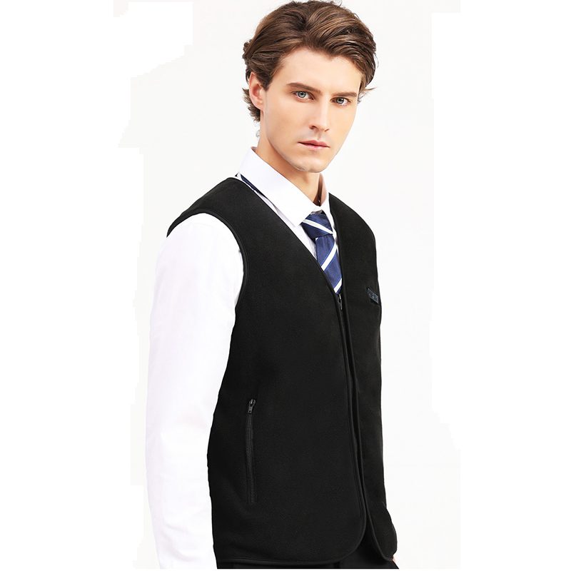 HS-10 10 Areas Smart Heating Vest 3 Gear Temperature USB Charging Winter Warmth Cold-proof Waistcoat for Men Women Elderly People