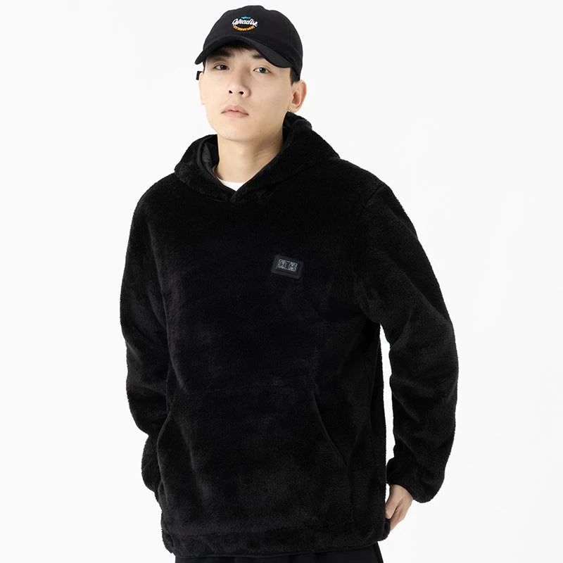 HS09 Smart Heated Hoodies Sweater 9 Heating Areas Quick Heating USB Rechargeable Washable Safety Fashion Oversize Jacket for Winter Outdoors Keep Warm