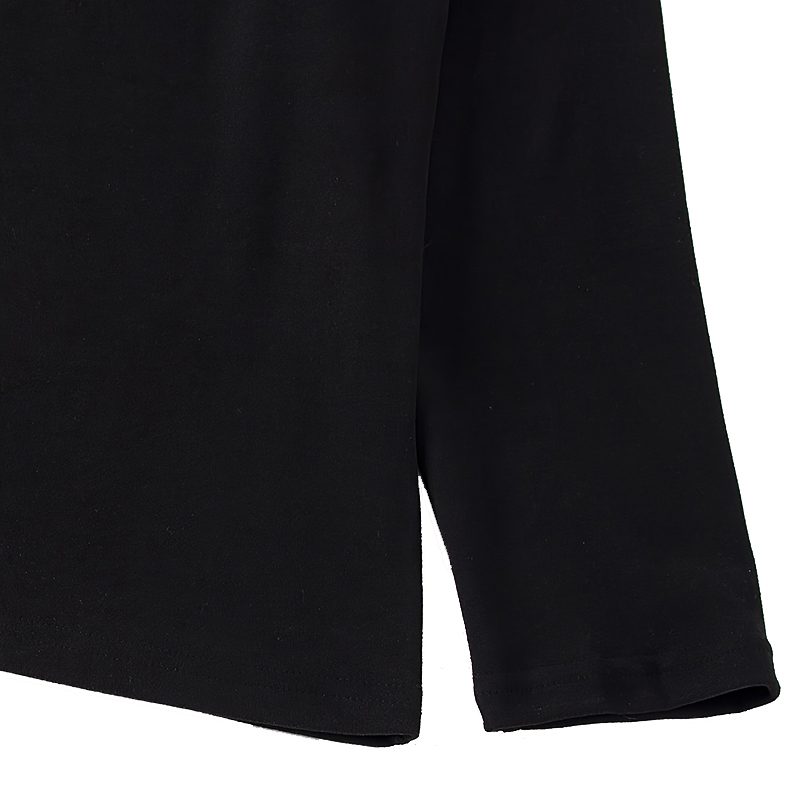 Men’s Black Fleece Turtleneck Warm Base Layer Shirt In Autumn Winter Casual Comfortable Long Sleeve Thermal Top