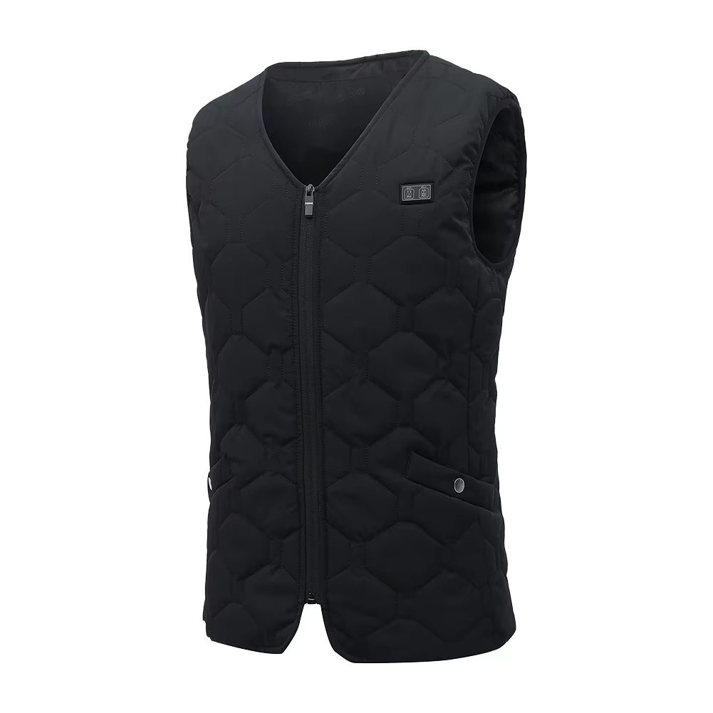 HV-20 Smart Heated Vest 20 Heating Areas Oversized Women Men Winter Vest Self Heating Vest Usb Electric Thermal Vest Jacket Outdoor Vest