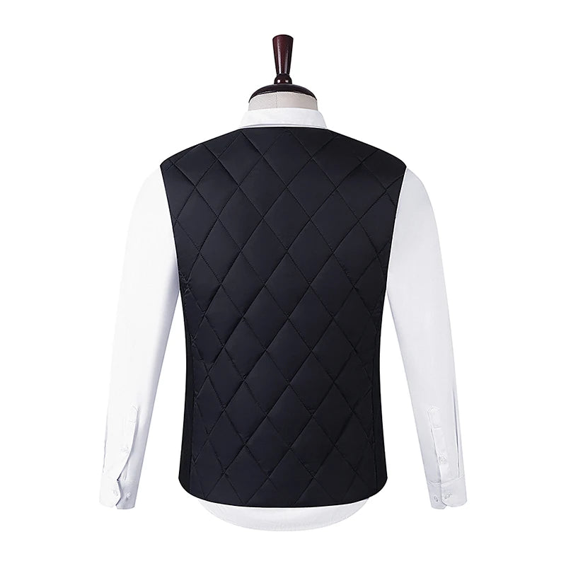 HV-16A Heating Vest 16 Heated Zones Trible Gears Temperature Level Control Thermal Winter USB Electric Heating Jacket for Camping Hiking