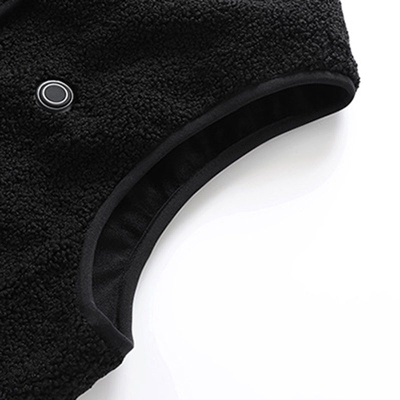 HV-16T Heating Vest 16 Heating Areas Teddy Fleece Wram Comfortable Vest Self Heating Vest Usb Electric Thermal Vest Jacket