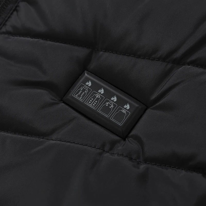 HV-27 Unisex 27 Heating Area Vest 3-Gears Heated Four Controls Jackets USB Electric Thermal Clothing Winter Warm Vest Outdoor Heat Coat Clothing