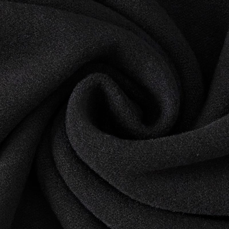 Men’s Black Fleece Turtleneck Warm Base Layer Shirt In Autumn Winter Casual Comfortable Long Sleeve Thermal Top